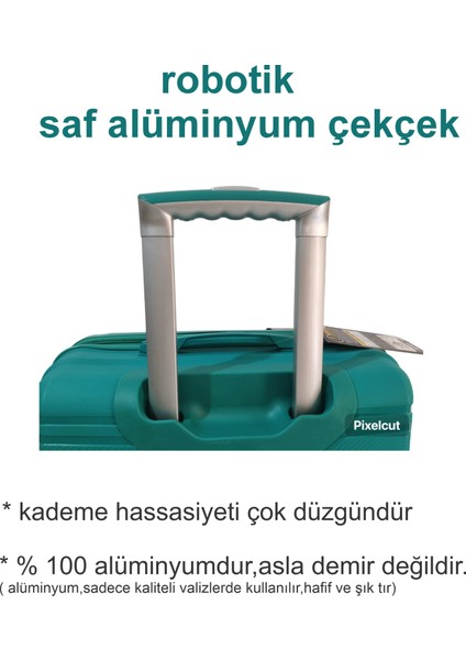 ☾ ✩ 𝐓𝐔̈𝐑𝐊 𝐘𝐈𝐋𝐃𝐈𝐙𝐈 ☾ ✩ Travel Polo Esnek Kauçuk Üstün Kaliteli Büyük Boy Valiz 𝟕𝟓 𝐜𝐦 modelleri