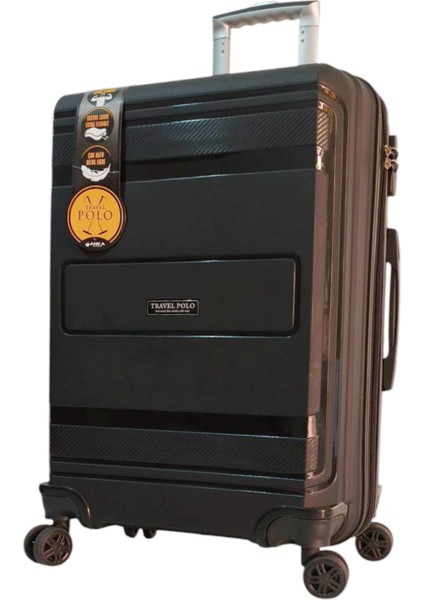 ☾ ✩ 𝐓𝐔̈𝐑𝐊 𝐘𝐈𝐋𝐃𝐈𝐙𝐈 ☾ ✩ Travel Polo Esnek Kauçuk Üstün Kaliteli Büyük Boy Valiz 𝟕𝟓 𝐜𝐦