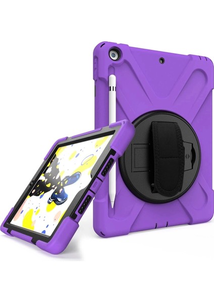 Bfs iPad 5 Air 9.7 Kılıf Amazing Tablet Kapak - Mor fiyatları