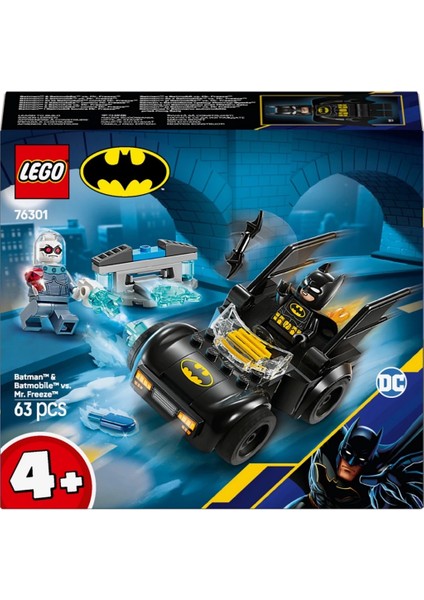 Bfs LEGO Dc Batman: Batman ve Batmobile, Mr. Freeze’e Karşı Araç Oyun Seti 76301 modelleri