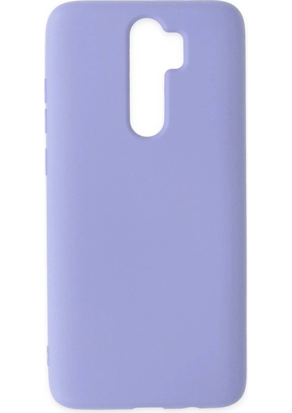 Bfs Xiaomi Redmi Note 8 Pro Kılıf Nano Içi Kadife Silikon - Lila