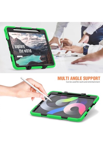 Bfs iPad Pro 11 (2020) Kılıf Griffin Tablet Kapak - Yeşil