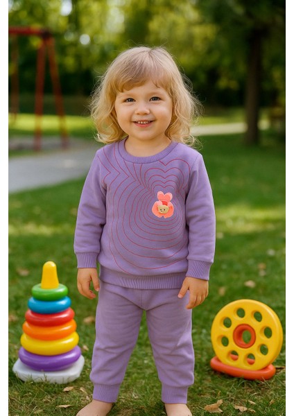 1-4 Yaş 2 Iplik Kompakt Penye Çocuk Eşofman Takımı I Nefes Alan Yumuşacık Kumaş I indirimleri