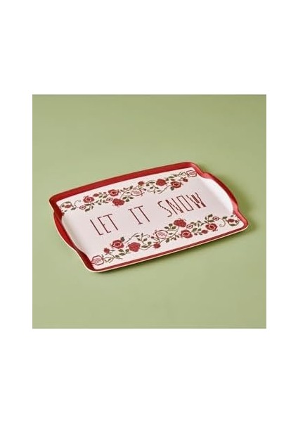 Maison Jolly Melamin Tepsi Kırmızı (42X31 Cm) fiyatları