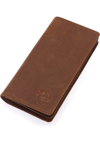 Rocco Eskitme Hakiki Deri Bol Kart Bölmeli Unisex Uzun Cüzdan - G2 Taba fiyatları