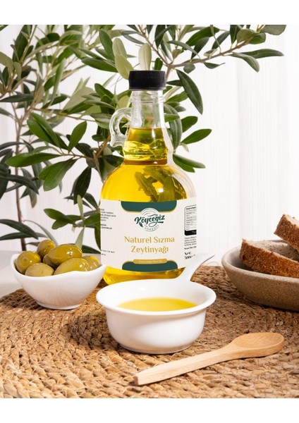 Naturel Sızma Zeytinyağı 500 ML Cam Şişe indirimleri
