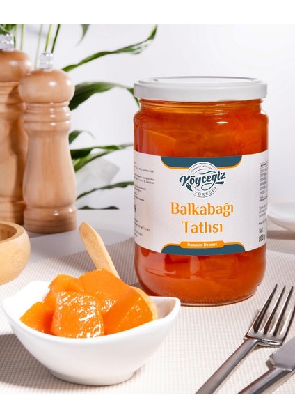 Bal Kabağı Reçeli 800 gr Cam Kavanoz