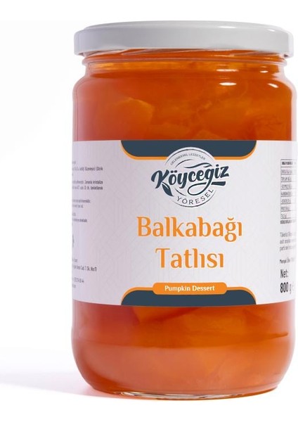 Bal Kabağı Reçeli 800 gr Cam Kavanoz modelleri