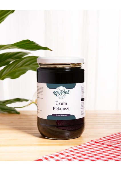 Üzüm Pekmezi 800 G Cam Kavanoz