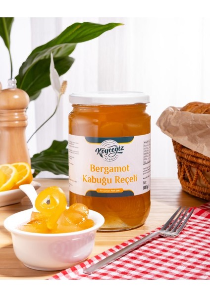 Bergamot Reçeli 800 gr Cam Kavanoz