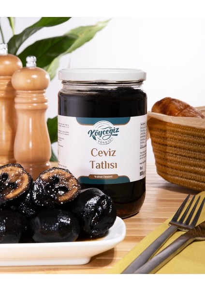 Ceviz Tatlısı 800 gr Cam Kavanoz