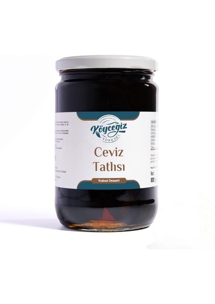 Ceviz Tatlısı 800 gr Cam Kavanoz