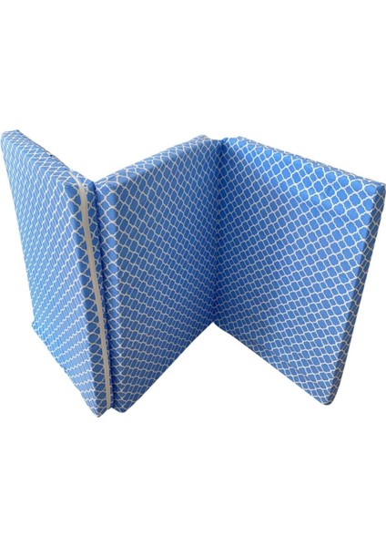 Katlanır Yer Yatağı Sünger Yatak Mavi Çatı 80X180 Cm-6 cm Tek Kişilik modelleri