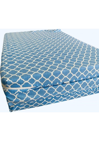 Katlanır Yer Yatağı Sünger Yatak Mavi Çatı 80X180 Cm-6 cm Tek Kişilik fırsatları