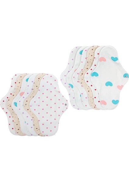 Yıkanabilir Doğal Kadın Pedi 10'lu Gece Fırsat Set modelleri