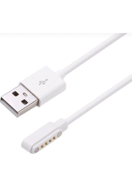 Akıllı Çocuk Saati Şarj Kablosu Miknatıslı ( Slazenger Kids Tiger Wiky Watchuyumlu ) fırsatları