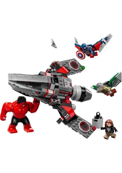 Bfs LEGO Marvel Kaptan Amerika ile Red Hulk Savaşı 76292