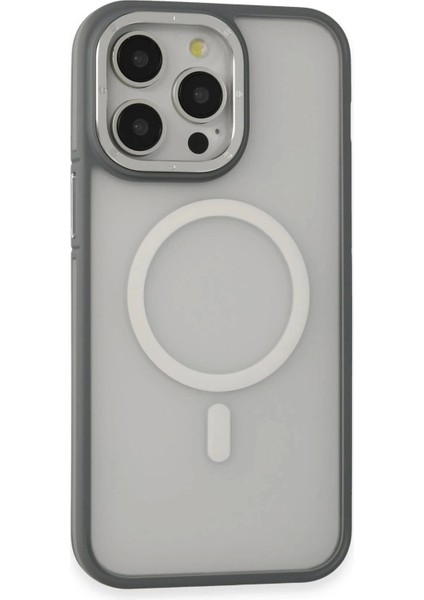 Bfs iPhone 14 Pro Kılıf Rocky Magsafe Kapak - Gümüş