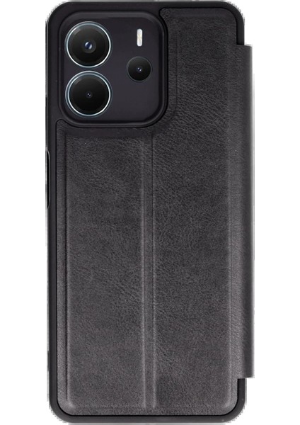 Bfs Xiaomi Redmi Note 14 4g Kılıf Flip Cover - Siyah