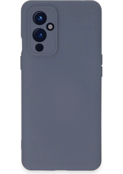 Bfs One Plus 9 Kılıf Nano Içi Kadife Silikon - Gri