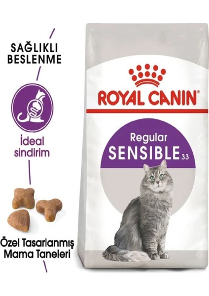 Royal Kanin Sensıble 33 Hassas Yetişkin Kedi Maması 2kg fiyatları