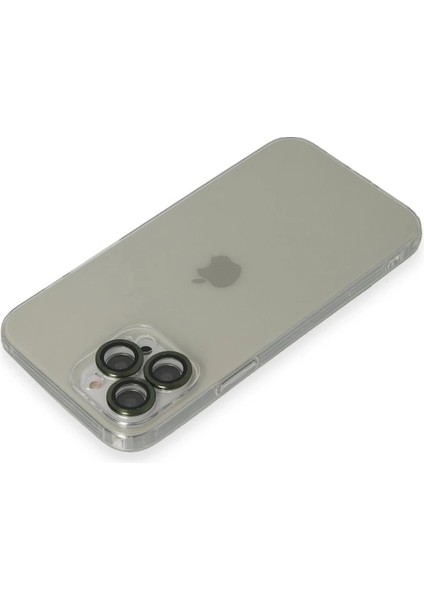 Bfs iPhone 13 Pro Max Kılıf Luko Lens Silikon - Yeşil modelleri