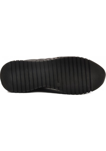 Siyah Bağcıklı Deri Jel Taban Anatomik Erkek Casual Ayakkabı 315 M indirimleri