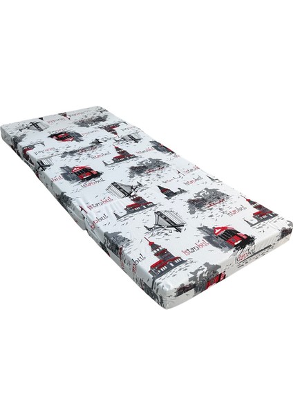 Katlanır Yer Yatağı ve Tek Kişilik Sünger Katlanır Minder Yatak 80X180X10 Cm-Istanbul modelleri