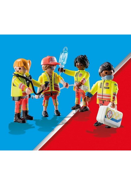 71244 City Life Tıbbi Ekip, Playmobil Tıbbi Oyuncak, Acil Servis Oyuncak Seti, Doktor Oyuncağı, Acil Durum Ekibi, 4 Yaş ve Üzeri Çocuklar Için Uygun Kurtarma Oyuncak, Oyun Seti fiyatları