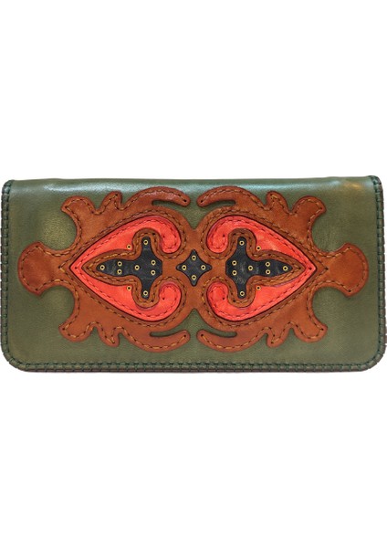 El Yapımı (Handmade) Çok Bölmeli Hakiki Deri Kadın Cüzdan Isfahan 40020 fiyatları