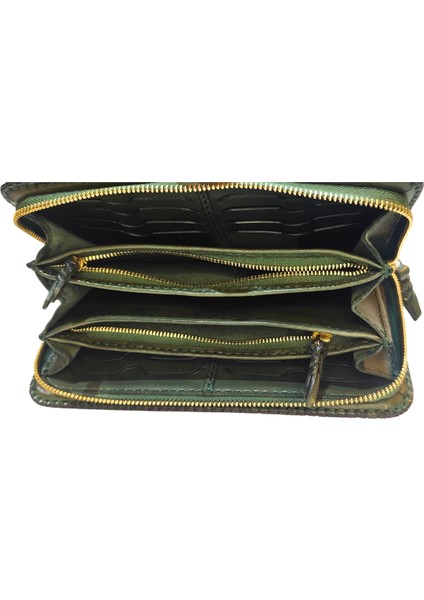 El Yapımı (Handmade) Çok Bölmeli Hakiki Deri Kadın Cüzdan Isfahan 40020 indirimleri