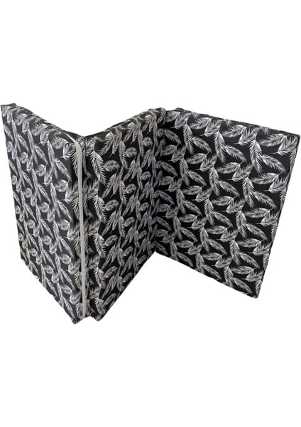 Katlanır Yatak Yer Yatağı Sünger Yatak Taşınabilen Tek Kişilik 80X180 Siyah Tüylü 6 cm fiyatları
