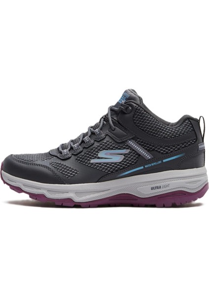 Go Run Altitude-Highly Water Repellend Leather Unisex Sneaker Hakiki Deri Su Kaydırma Özellikli Günlük Spor Ayakkabı Mor