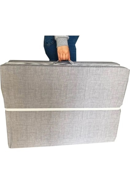 Vip Katlanır Yer Yatağı (8 cm Kalın)Sünger Yatak 80X180X8 Cm-Gri modelleri