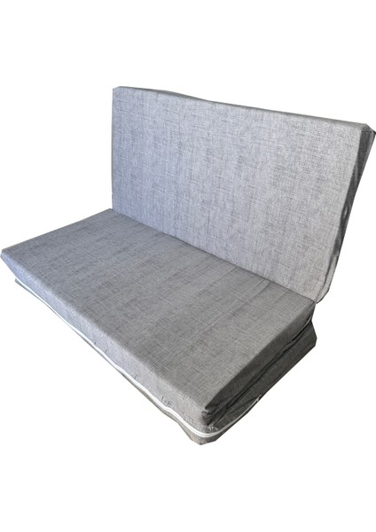 Çift Kişilik Katlanır Yer Yatağı ve Sünger Yatak Katlanır Minder Yatak 120X195X8 Cm-Gri modelleri