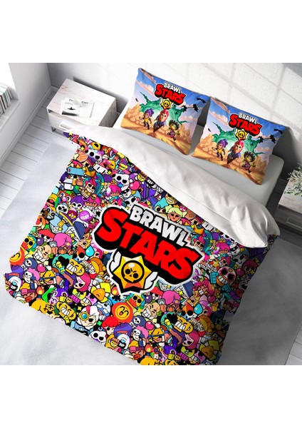 Brawl Stars Çift Kişilik Nevresimtakımı