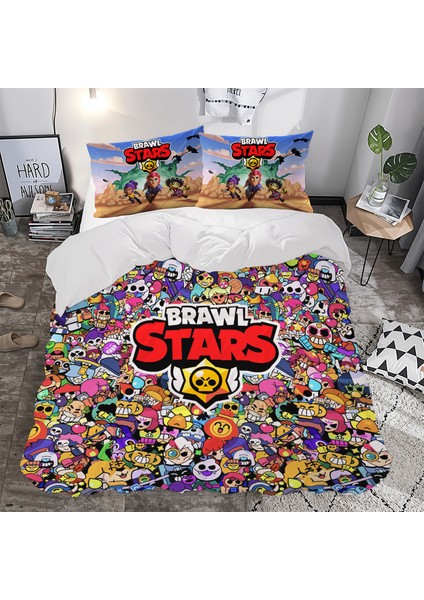 Brawl Stars Çift Kişilik Nevresimtakımı fiyatları