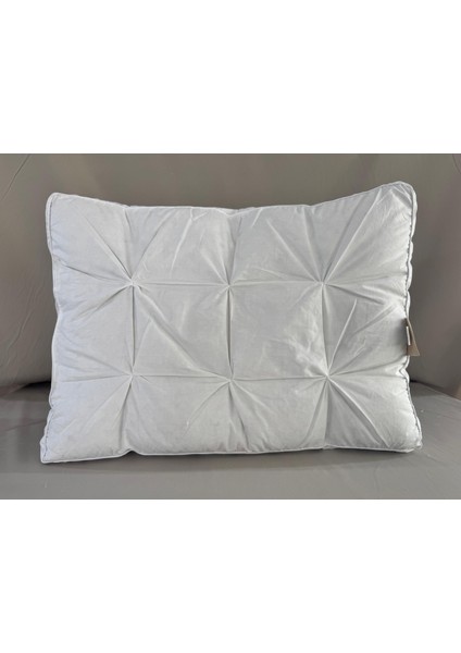 Premium El Yapımı, %100 Kaz Tüyü Dolgulu, %90 Gıdık, Uyku Yastığı / 50X70 1000GR