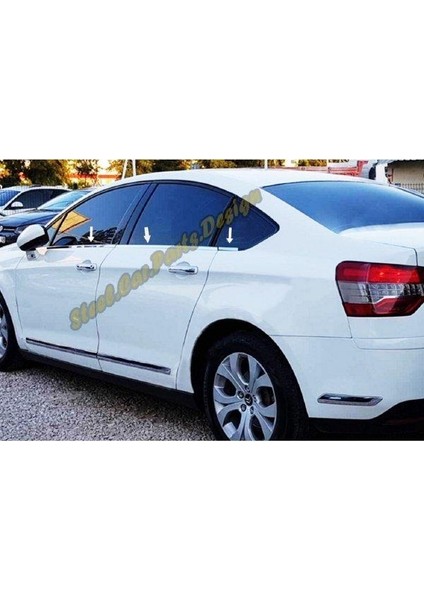 Citroen C5 Krom Cam Çıtası 6 Prç. 2008 Üzeri P. Çelik fiyatları