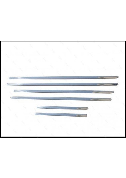 Citroen C5 Krom Cam Çıtası 6 Prç. 2008 Üzeri P. Çelik modelleri