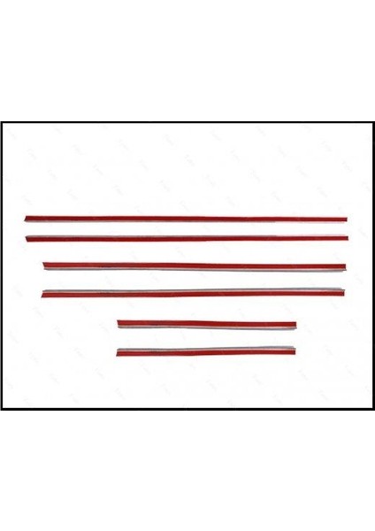 Citroen C5 Krom Cam Çıtası 6 Prç. 2008 Üzeri P. Çelik fırsatları