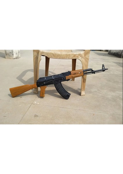 Ak-47 Kalashnikov 1/1 Ölçek Gerçek Boy (Oyuncak Değildir Çalışmaz Dekordur)
