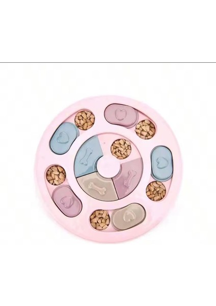 Zeka Geliştirici Köpek/kedi Mama Bulmaca Oyuncağı – Kaydırmalı Ödül Kutusu modelleri