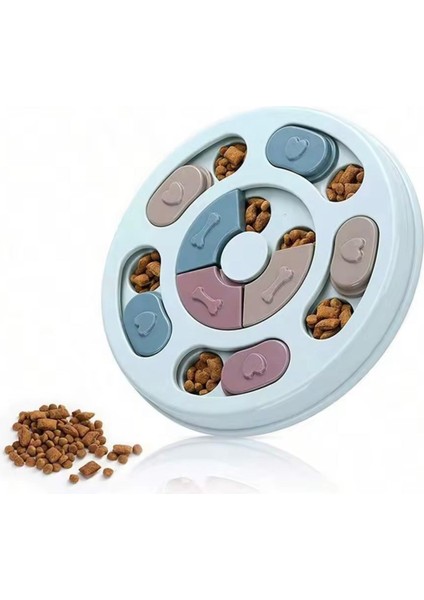 Zeka Geliştirici Köpek/kedi Mama Bulmaca Oyuncağı – Kaydırmalı Ödül Kutusu fırsatları