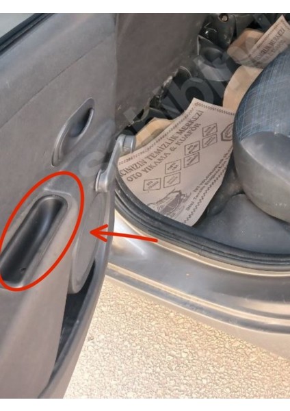 Renault Clio Mk 3 2009-2012 Station Wagon Arka Kapı Kapağı