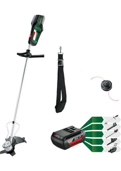Bosch Advancedbrushcut 36V-23-750 2 Ah Tek Akülü Tırpan