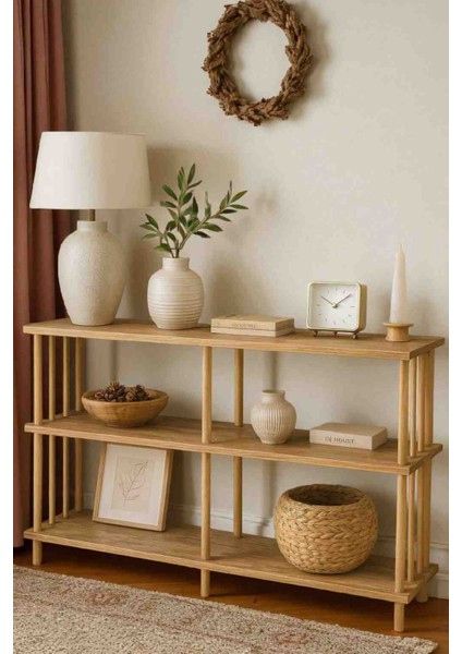 Konsol Çok Amaçlı Çevir Kur Atlantik Çam Desenli Konsol Salon Mobilyası fiyatları