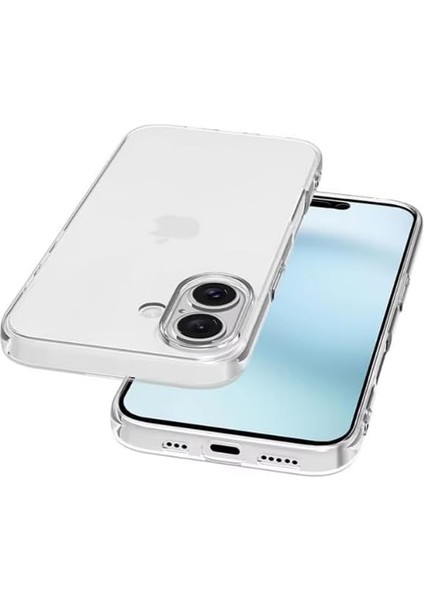 iPhone 16 Uyumlu Şeffaf Silikon Kılıf Darbeye Çizilmeye Karşı Ince iphone 16 Arka Kapak Esnek Kristal Gibi Şeffaf Anti Sararma iphone 16 Şeffaf Kılıfları fiyatları