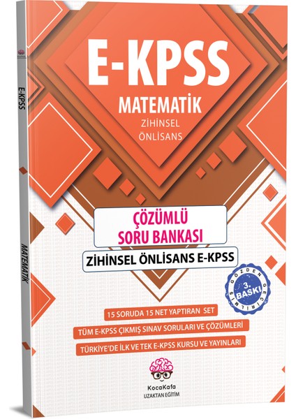Ekpsszihinsel Önlisansçözümlü Soru Bankası 5'li Set fiyatları