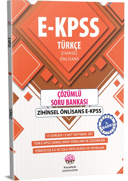 Ekpsszihinsel Önlisansçözümlü Soru Bankası 5'li Set fırsatları